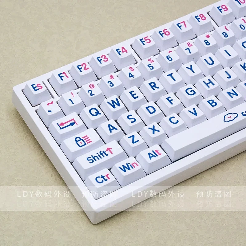 

Blue Keycap Large Series Klein BIG Key Cap Cherry Height PBT Thermal Sublimation Mechanical Keyboard Keycaps