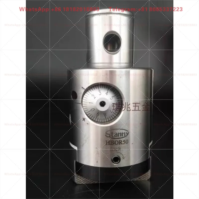 HBOR50 Precision Fine Adjustment Boring Head Tool 0.002 Accuracy In Stock Machining Boring Tool