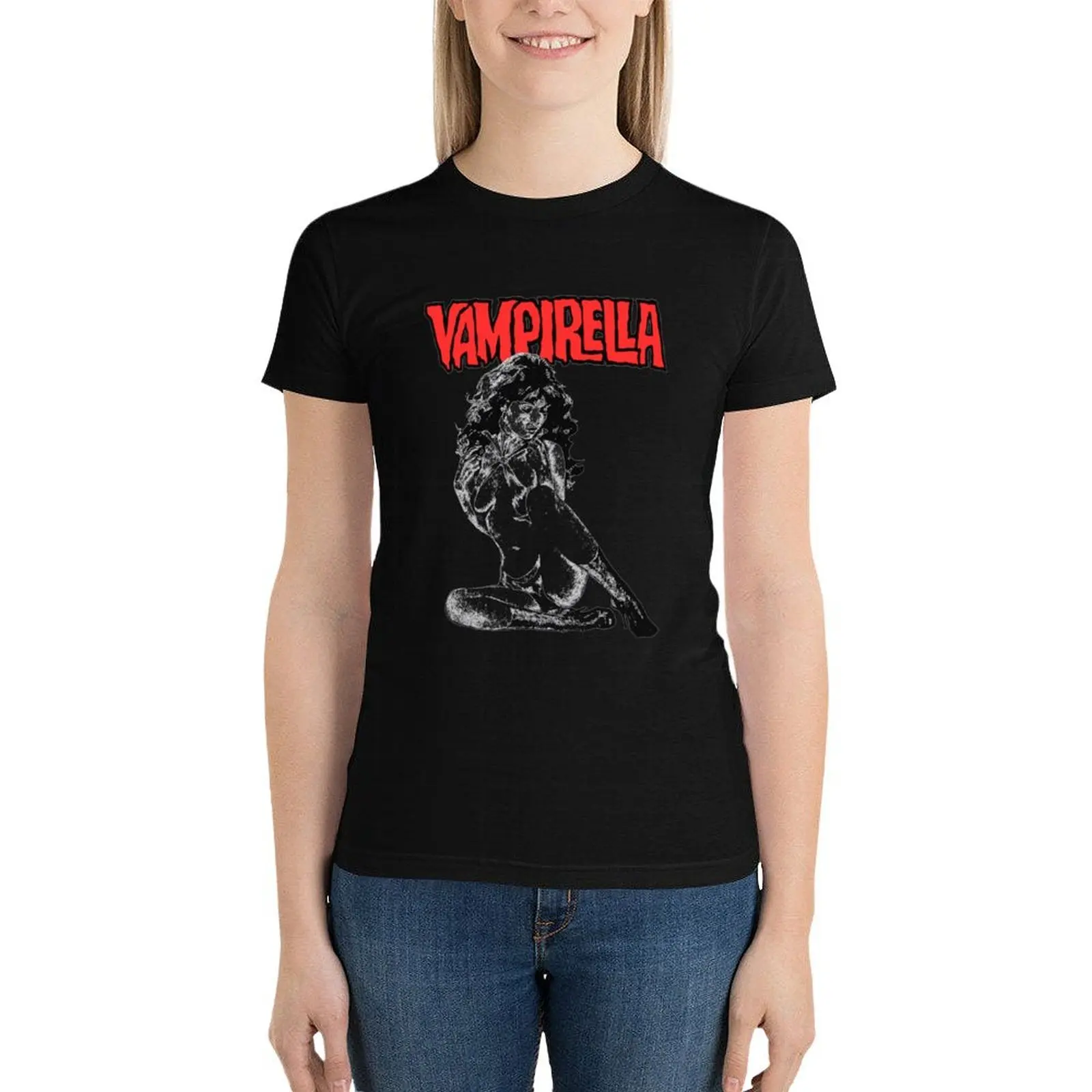 Vampirella T-Shirt funny plus size tops tshirts for Women