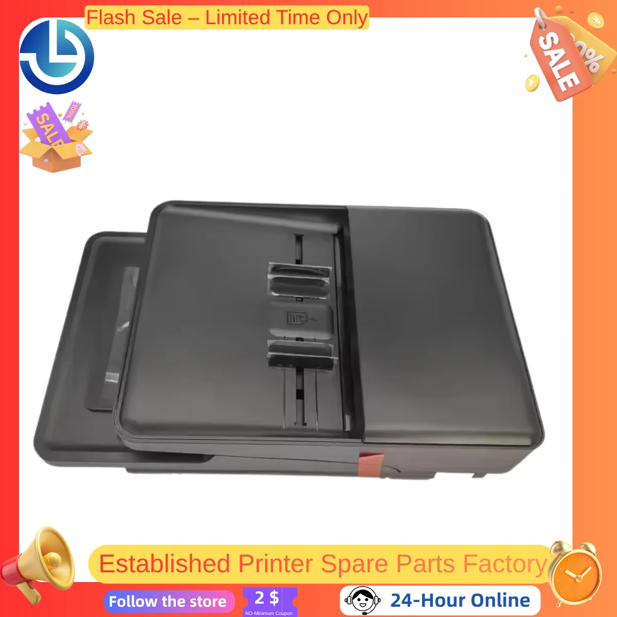 

CZ181-60148 ADF Unit for HP LaserJet Pro MFP M127/M128FP/FN/FW color M177fw 127 128 177 Automatic Document Feeder ADF Assembly