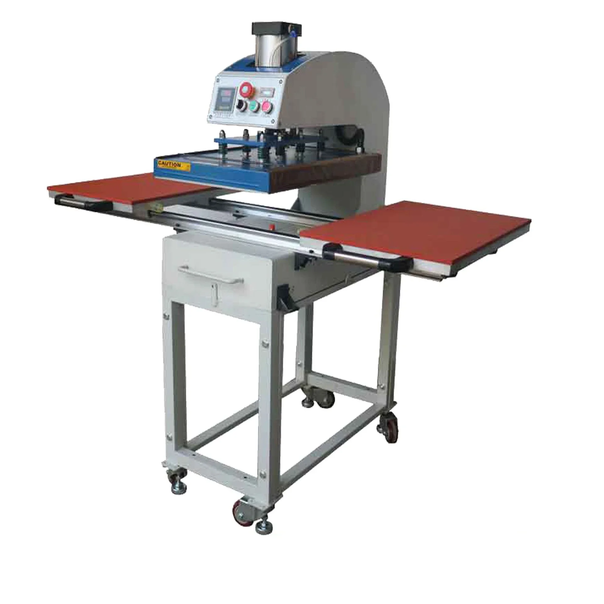 Automatic Double Heat Press Machine 16 X 24 Slide Out For T-shirt Prensa De Calor Sublimation