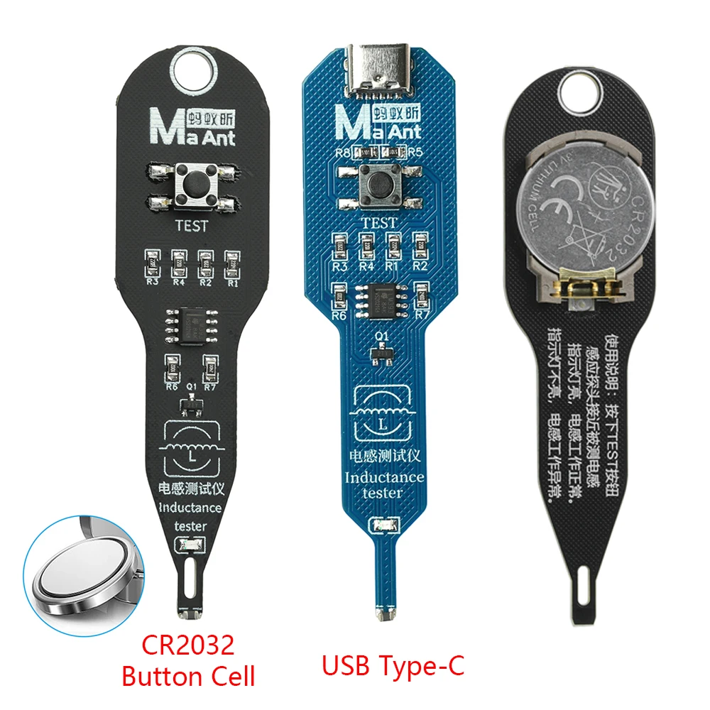 M093 M093B Inductance Tester Electromagnetic Induction Quick Fault Check PC Repair Motherboard Coil Tester Inductor Detector