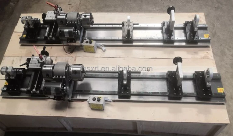 Double Chuck Cue Stick Straighten cue repair lathe Machine/Billiards pole repair machine