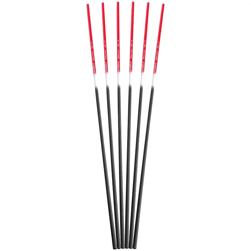 6/12pcs Archery Carbon Arrow Shaft Colorful SP500 ID 6.2mm for Traditional Recurve Compound Bow Hunting Shooting Accessories