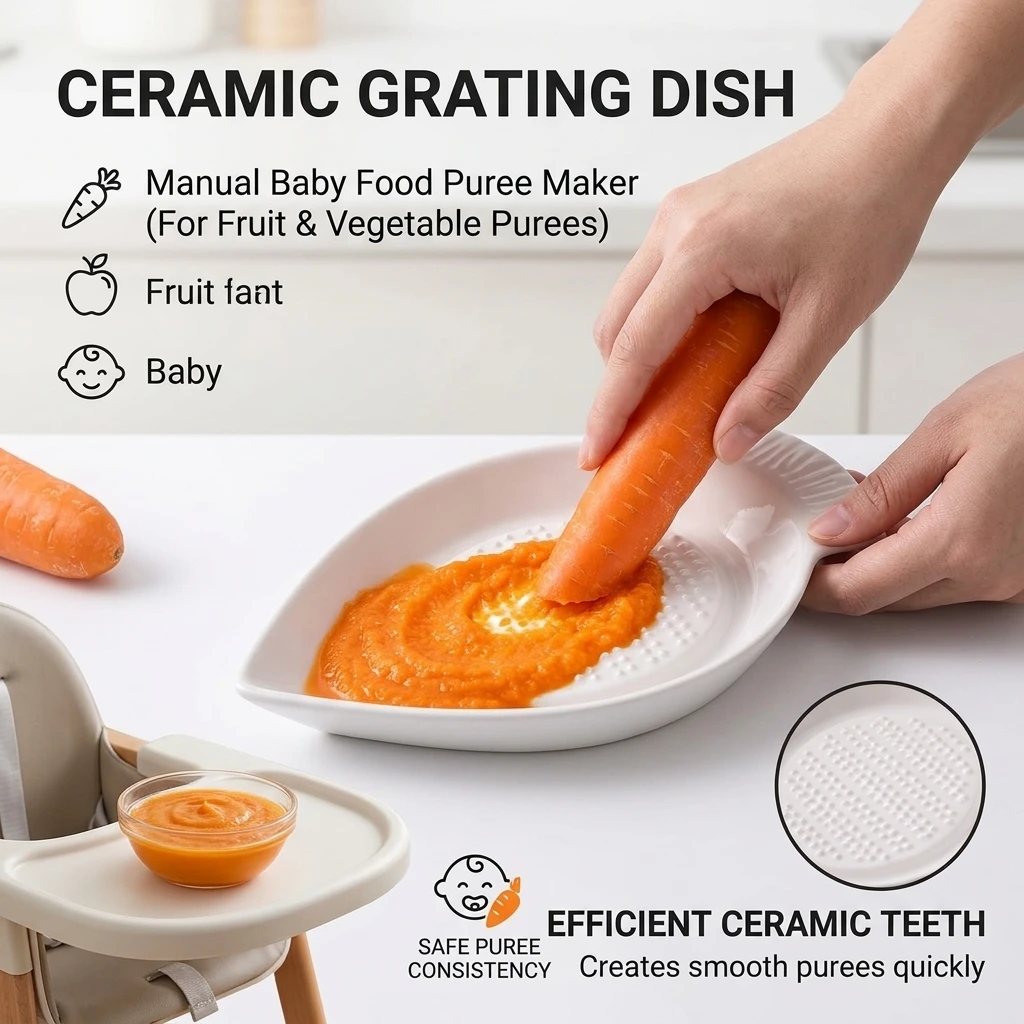 1 Piece Baby Food Maker Cerami - Baby Food Maker Baby Safe recension och pris