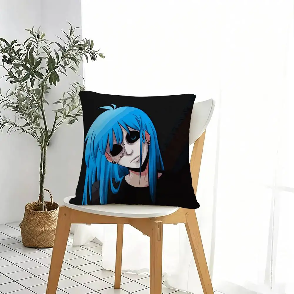 Game Sally Face Sal Fisher  Square Double-Sided printed Pillow Case Bedroom Bedside Pillow Sofa Cushion Cover Gift