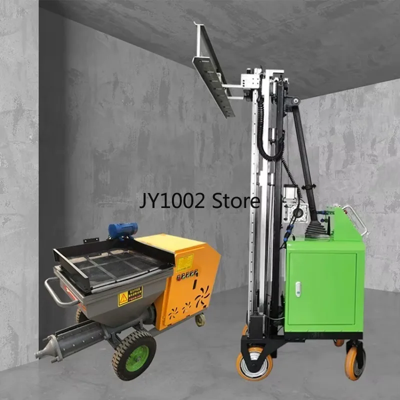 High Quality Automatic Electric Mortar Spray Machine for Wall Rendering Auto Plastering Machine for Construction