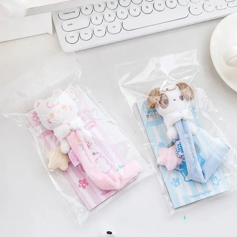 Plush Tablet Pen Cover New Cartoon Worker Tablet Accessories Pen Cover Cat Puppy Cat Puppy Stylus Pen Cover