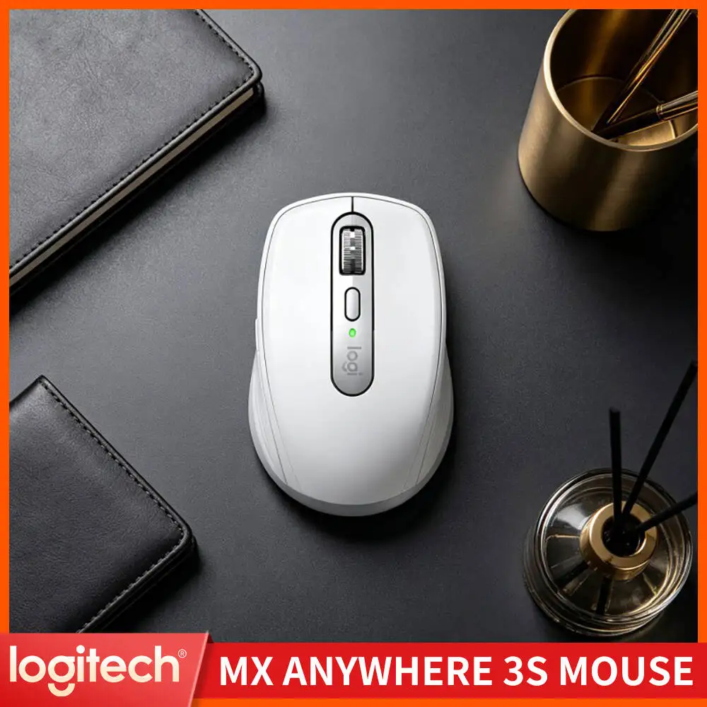 Creator MX Anywhere 3S Mouse - 8000 DPI, Precision Scroll, Silent Click, Perfect for Bakery Brand Poster Design Task Force