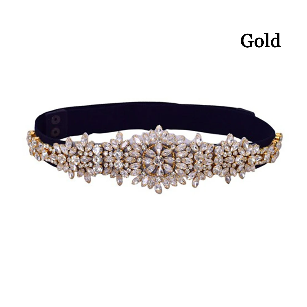 Cinturones elásticos para el vientre para mujer, accesorios de boda, cintura elástica, diseño de lujo, moda de fiesta, ajuste Delgado, correa de cintura nupcial