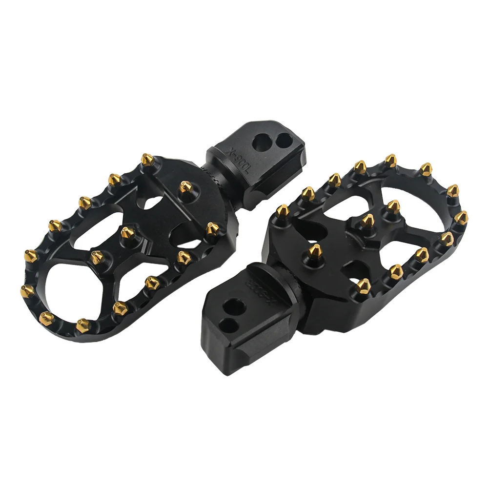 

Motorcycle CNC Aluminum Wide Foot Pegs Rear Footrest Rotatable Foot Rests Pedals For BMW R1300 GS R 1300GS ADV ADVENTURE 2023-up