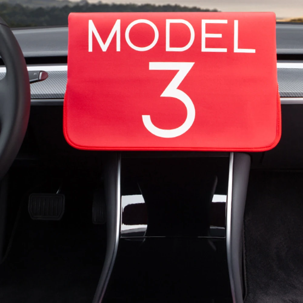 

Custom Fit Screen Protector Cover for Tesla Model 3/Y 2025 Dustproof & Heat-Resistant Center Console Sunshade Protective Cover