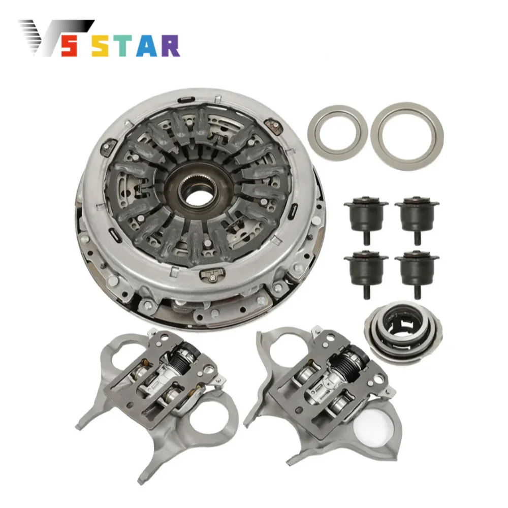 

Комплект вилок сдвоенного сцепления 6DCT250 DPS6 602000800, серебристый, для B-MAX 2012 года и новее, Fiesta 2014 года и новее, EcoSport, Focus