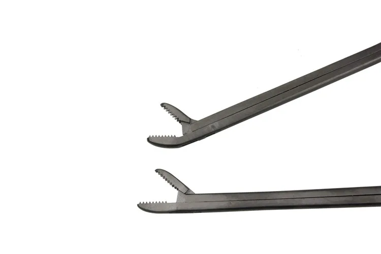 Orthopedic instrument medical spine gun type minimally invasive nucleus pulposus forceps teeth black Tissue remover Extractor image 3