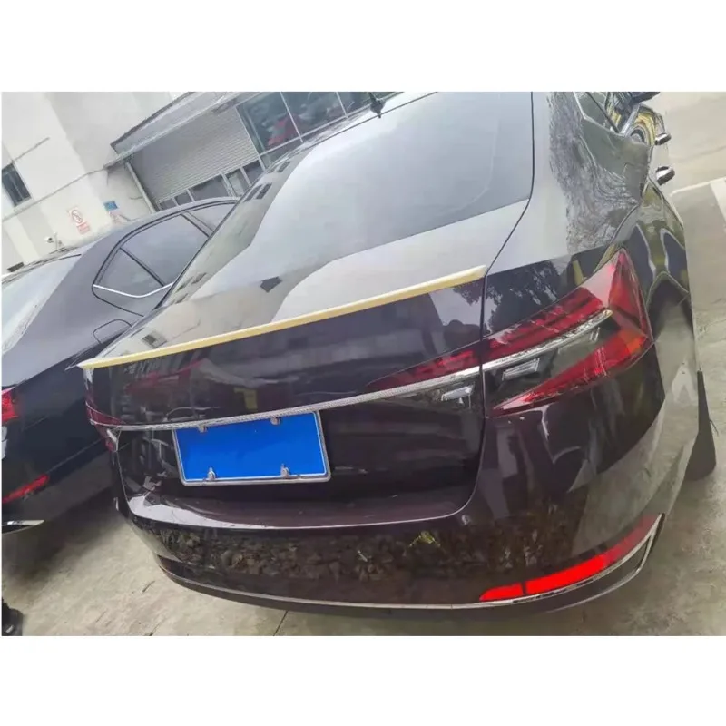 Professional Car Spoilers Factory Produce ABS Plastic Rear Spoiler Lip For Skoda Superb 2020