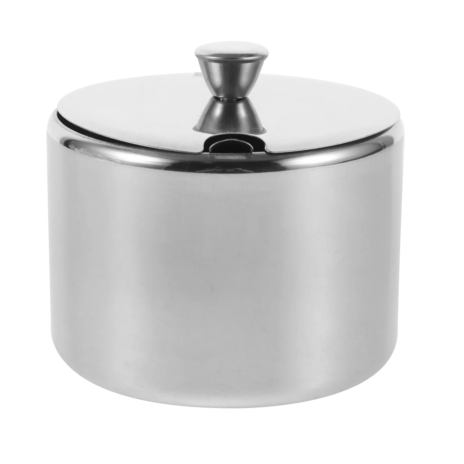 

Stainless Steel Sugar Bowl Kitchen Storage Jar Spice Jars Biscuits Condiment Container Reusable Containers with Lids Cereal