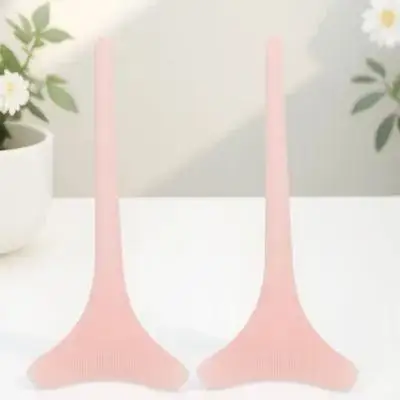 قطعتان من أدوات مكياج العيون القابلة لإعادة الاستخدام، قالب آيلاينر متعدد الوظائف مع واقي للماسكارا وأداة وضع ظلال العيون لرسم خط عين القط بدقة