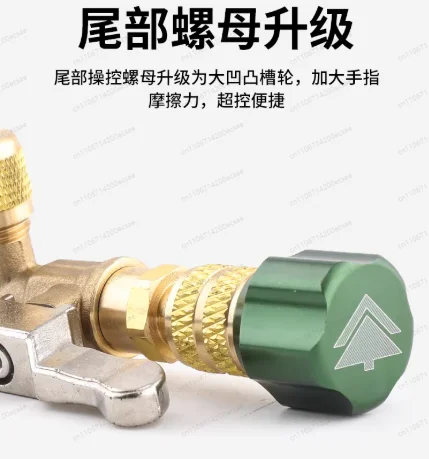 HS-1430 Air Conditioner Valve Core Removal & Replacement Tool – Leak-Free Refrigerant Valve Core Wrench for HVAC Maintenance
