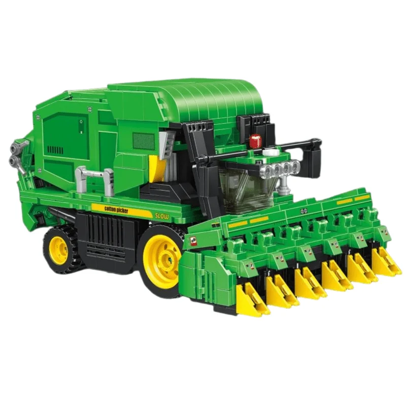 

Agricultural Cotton Harvester Toy Building Model Kit Children's Construction Toy