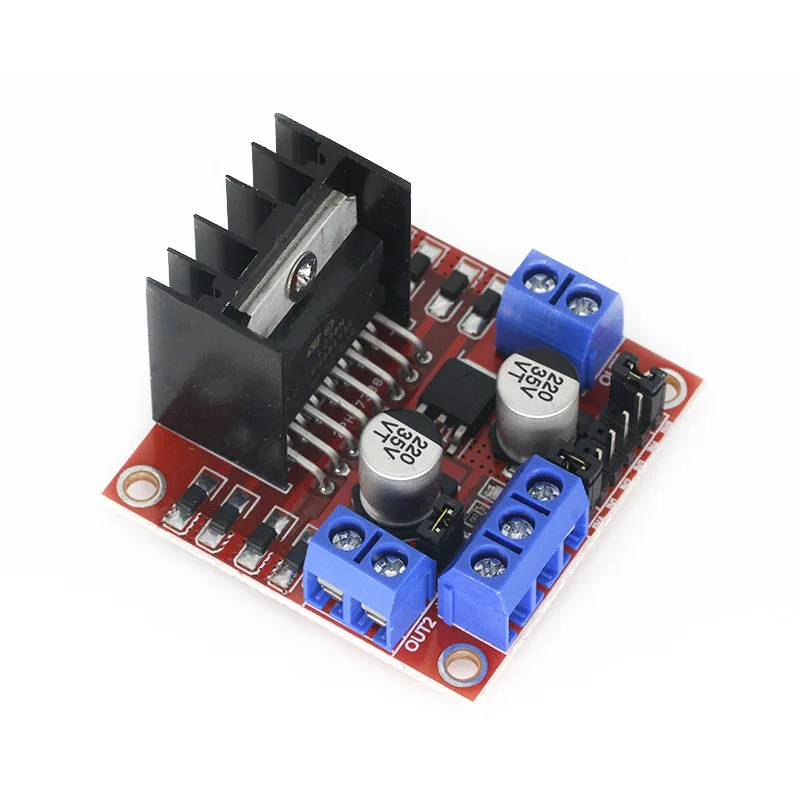 New L298N motor drive board module DC stepper motor robot smart car