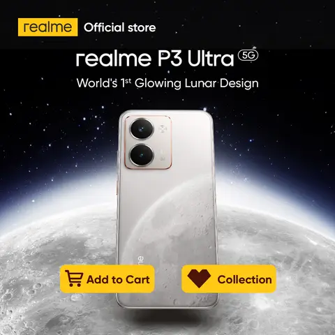 [월드 프리미어] realme P3 Ultra 5G 스마트폰 출시 초읽기! 계속 주목하세요!