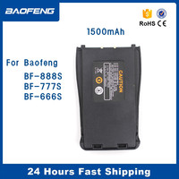 Battery For Baofeng BF-888S 3.7V 1500mAh Li-ion Replaced Battery For Baofeng BF-888S BF-777S BF-666S Walkie Talkie Accessories