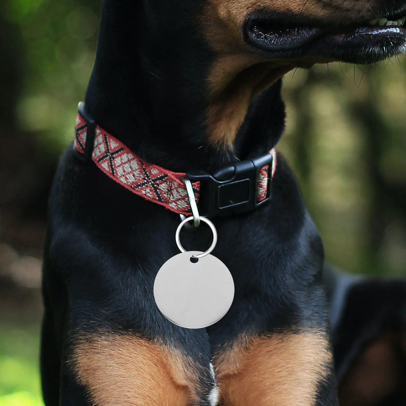 10Pcs Metal Blank D…