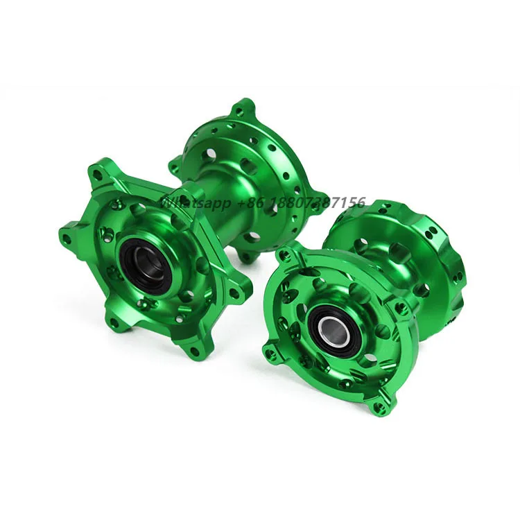 

CNC Aluminum Alloy Motorbike Accessories Wheel Hub Set for KX250F KX450F 2006-2018 Front Rear Motorcycle Wheels