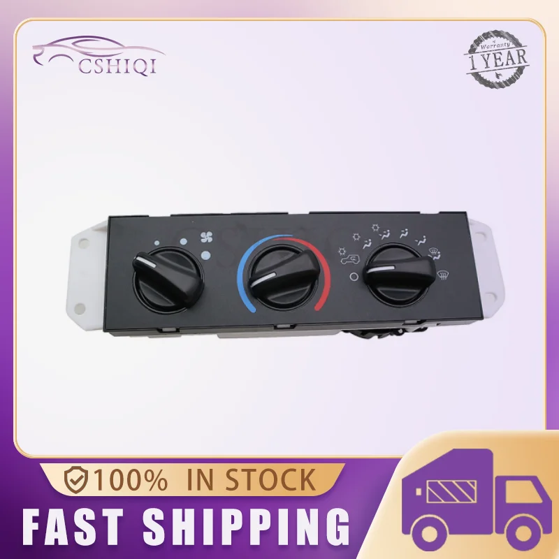 

55037473AB HVAC Climate Heater Panel Air Conditioning Control Unit For Jeep Wrangler 1999 2000 2001 2002 2003 2004 4.0L-L6