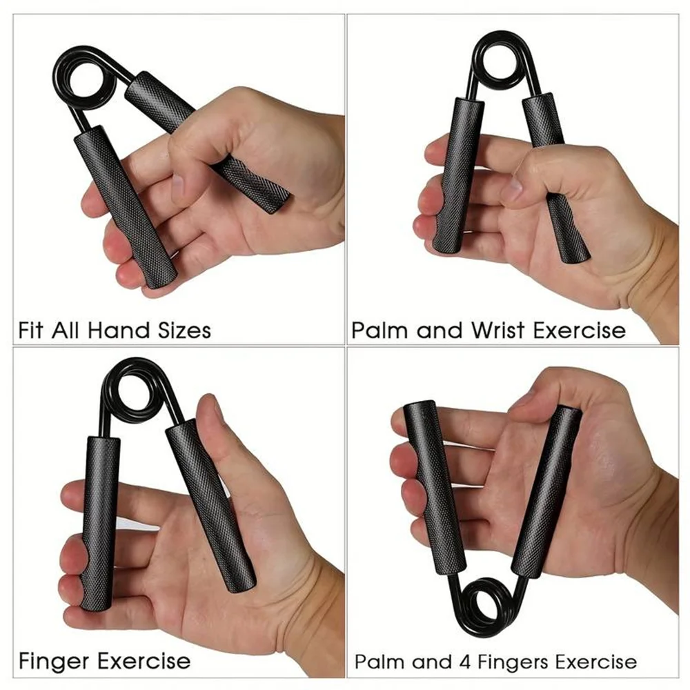 Hand Strengthener Exerciser WorthWhile 150LBS Gym Fitness Alloy Hand Grip Men Adjustable Finger Heavy Exerciser Strength