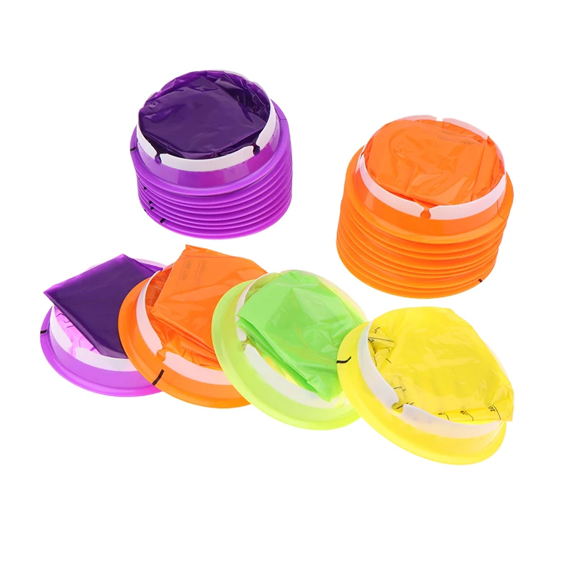 1/5/10 قطعة 1000 مللي حقيبة بلاستيكية نظيفة صديقة للبيئة المتاح السفر سيارة طائرة دوار الحركة الغثيان القيء تنظيف حقيبة