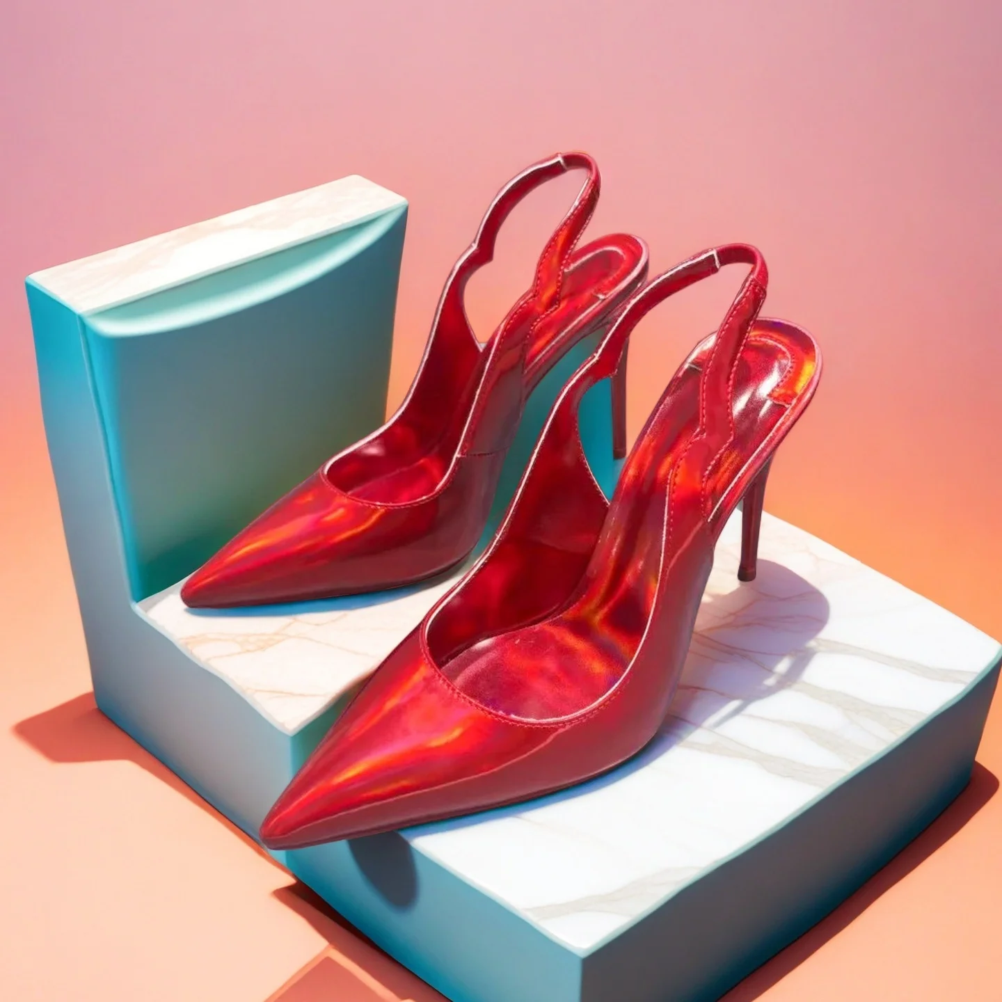 

8cm 10cm 12cm High Heels Luxury Back Buckle Strap Pumps Female Banquet Wedding Shoes Pointed Closed-Toe Red Color Sandals Women