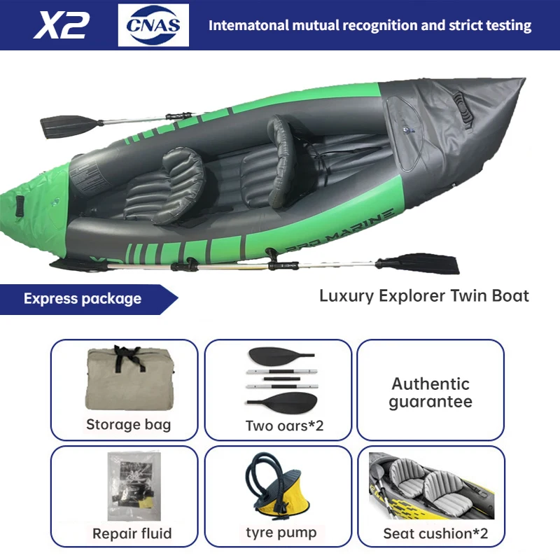 Intex68307inflatable Csónak Gumi Tutaj Drift egységes Dublőz Felfújható Csónak Drift Csónak Kajak kültéri horgászni Csónak