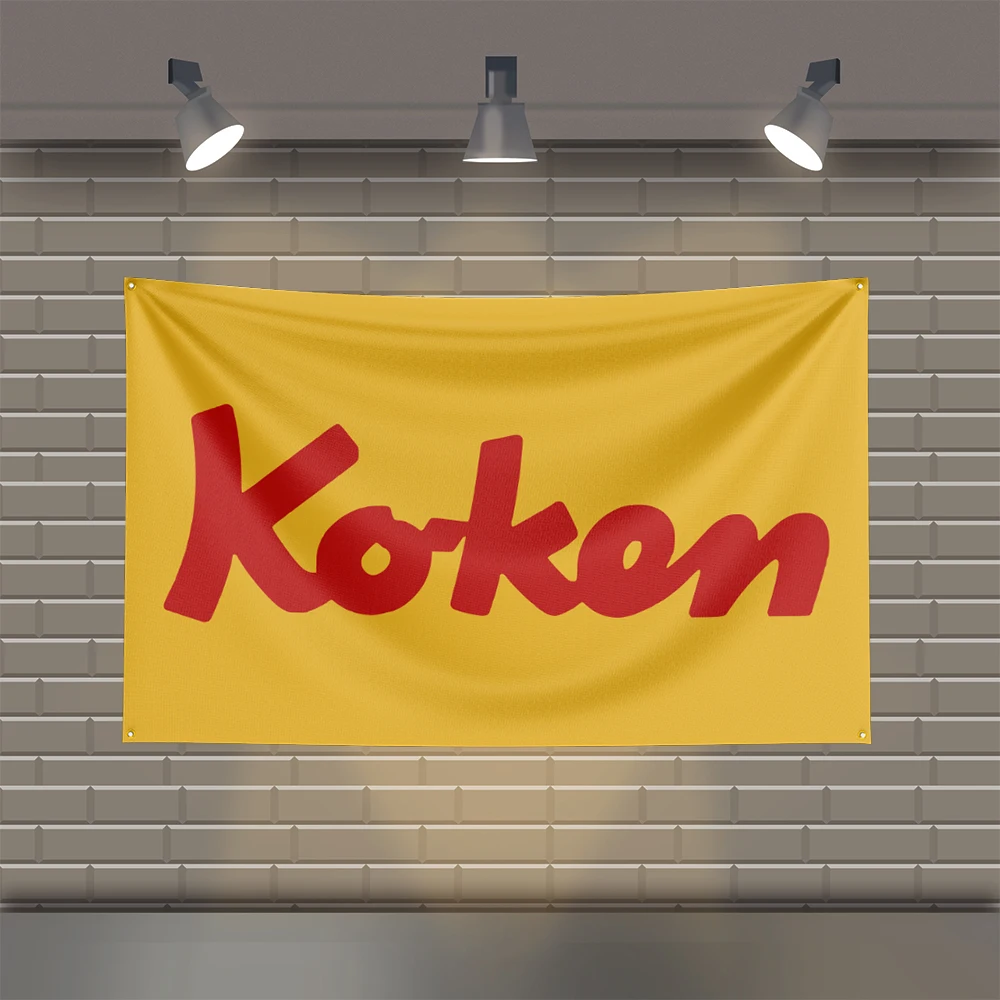 

3x5 Ft K-Kokens Flag Polyester Printed Mechanical Tool Flags for Room Garage Decor