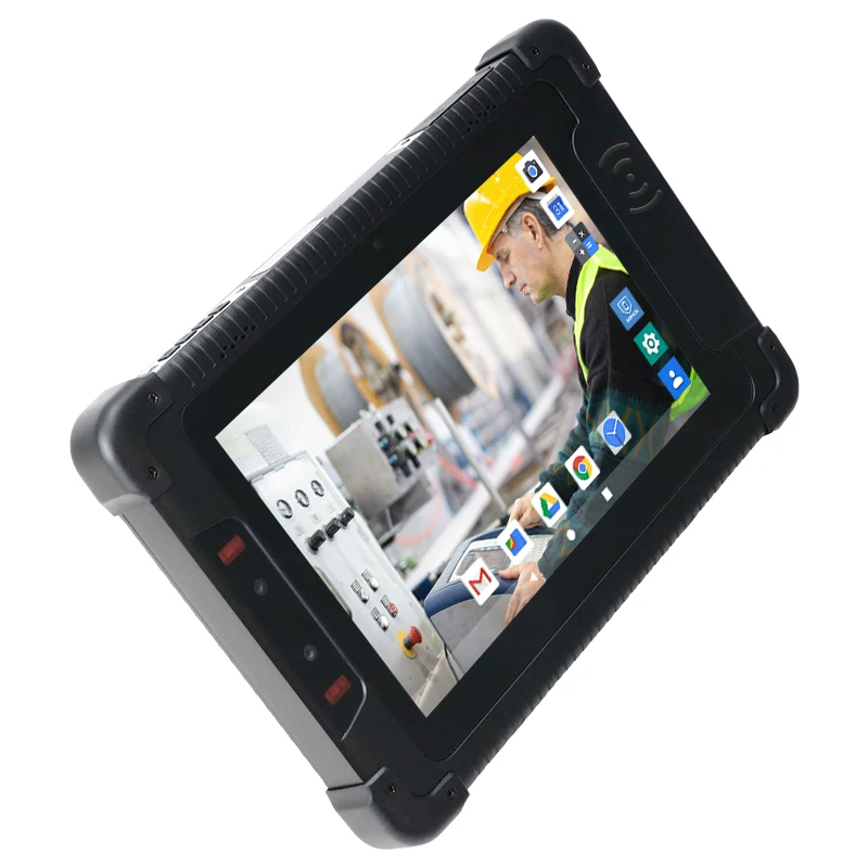 8-Inch Waterproof Rugged Android Tablet PC New Industrial Terminal 4G GSM Network 2GB Memory MTK Processor Mobile Data Collector