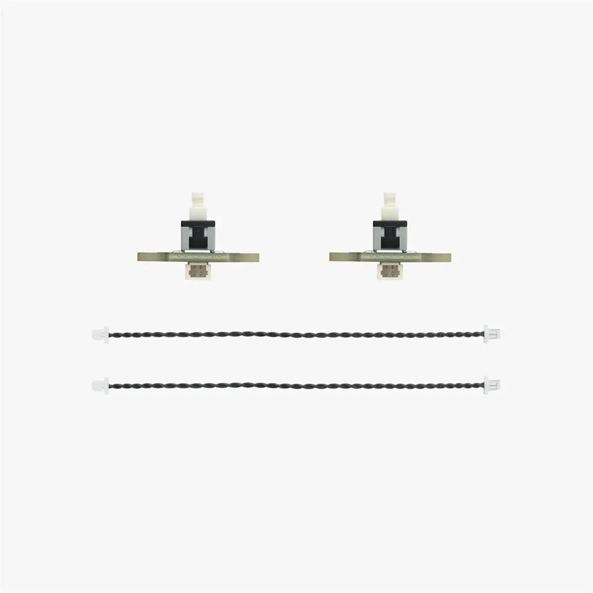 2PCS for CyberBrick Self-Locking Button Switch with SH1.0 Connector - 3D Printed Model Componet
