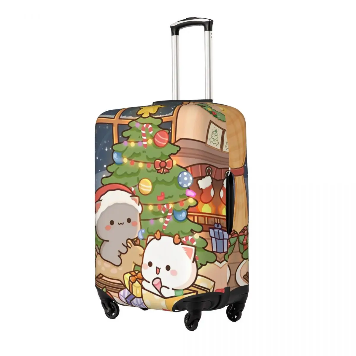 Bubu And Dudu Christmas Suitcase Cover Cruise Trip Holiday Practical Luggage Supplies Protection