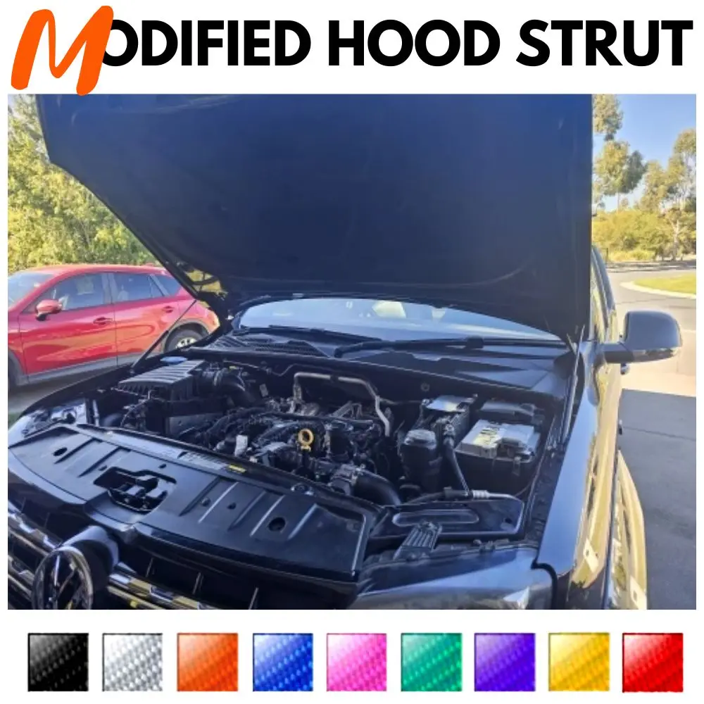 

Front Hood Struts for Volkswagen Amarok 3.0L V6 2018-2021 Shock Lift Supports Bonnet Gas Dampers Springs No-Drill