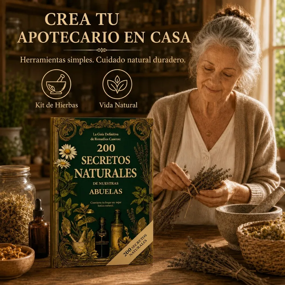 200 Natural Secrets A5 Spanish Herbal Remedies Guide, Grandma’s Home Remedies & Natural Wellness Book