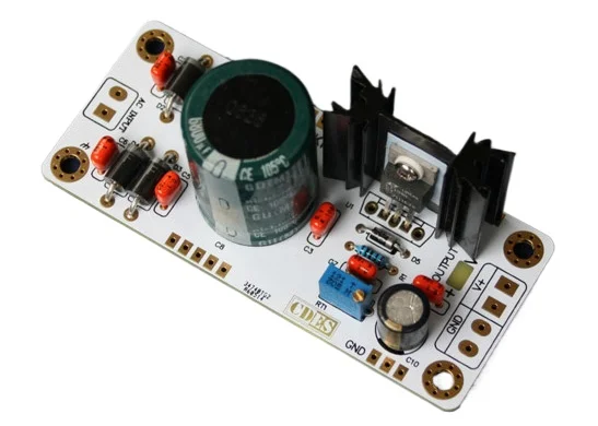 High current linear adjustable power supply board positive power supply based on LT1084/LD1084/LM1084