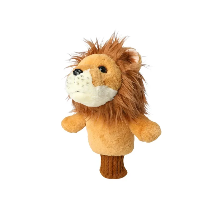 Little Lion Golf Club Cover, Cartoon Animal Club Head Cover, Golf Club Cover