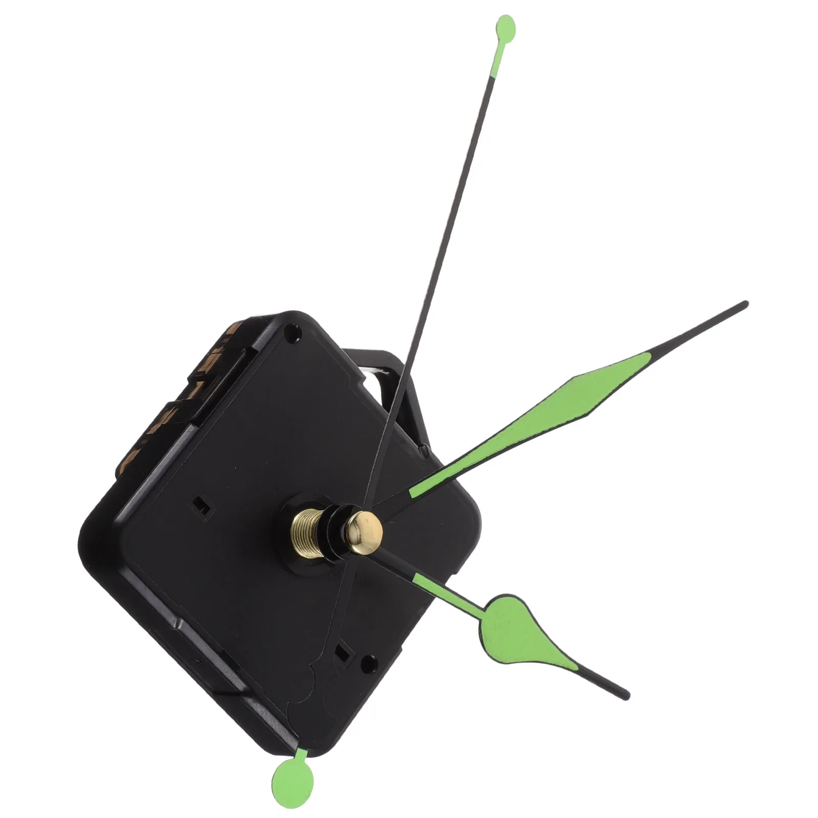 

Silent Fluorescent Clock Movement Quartz Wall Clock Parts Kit Plastic Long Shaft Operated Easy Install Replacement