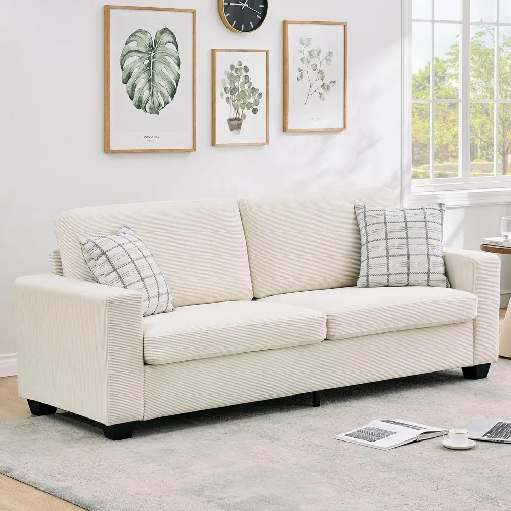83" Modern Sofa Cou… - image