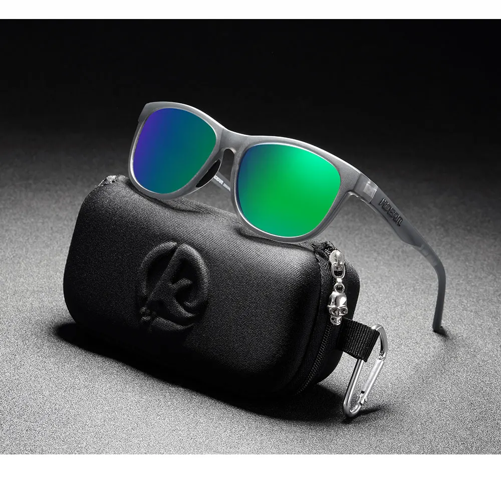 KDEAM Reduzieren Die Hellsten Licht POLARISIERTE Sonnenbrille Frauen Gesättigt Beschichtung Sonnenbrille Platz 58mm Medium Größe Shades Für Männer – Detail 19