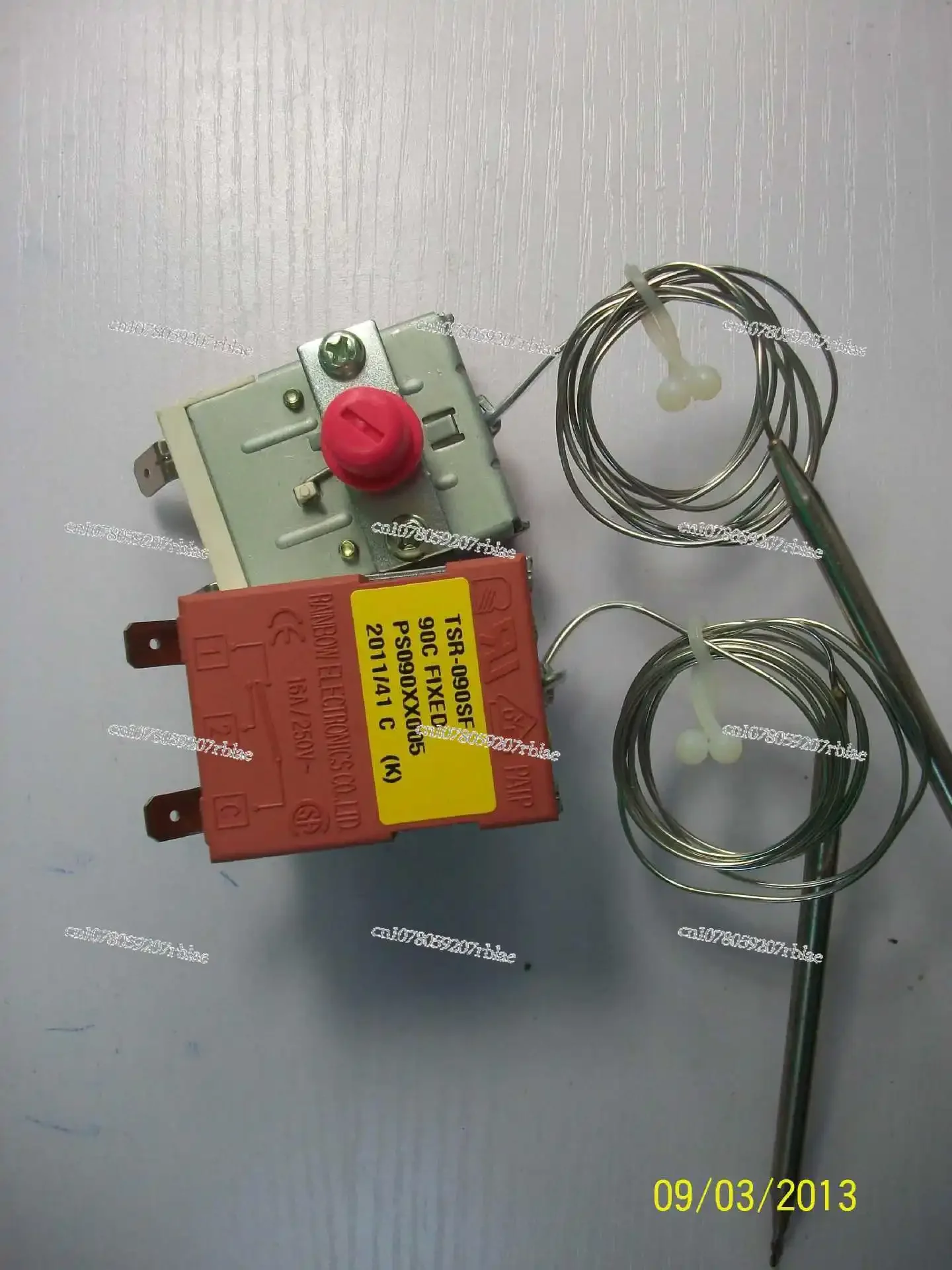 Anti-dry burning temperature control switch TSR-090SF temperature limiter, positioning temperature control