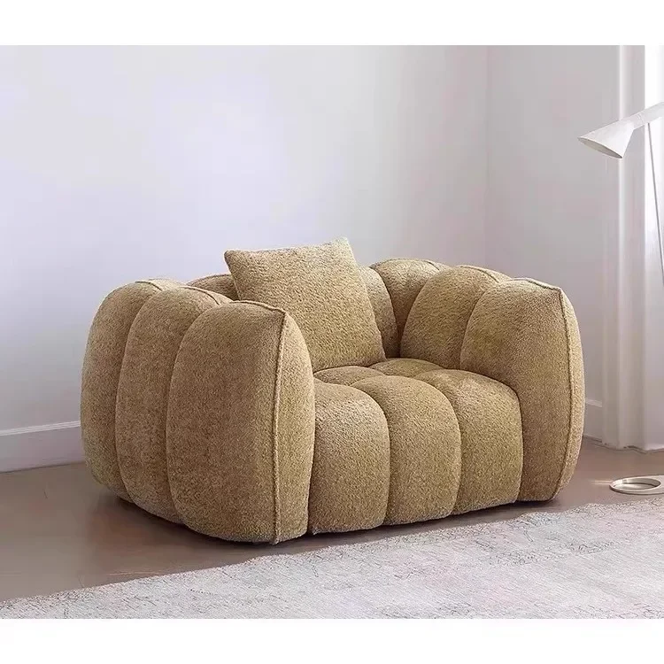 

--French Hot Selling Pumpkin Sofa Lazy Sofa Classic French Big Beans Sofa For Home Office Salon