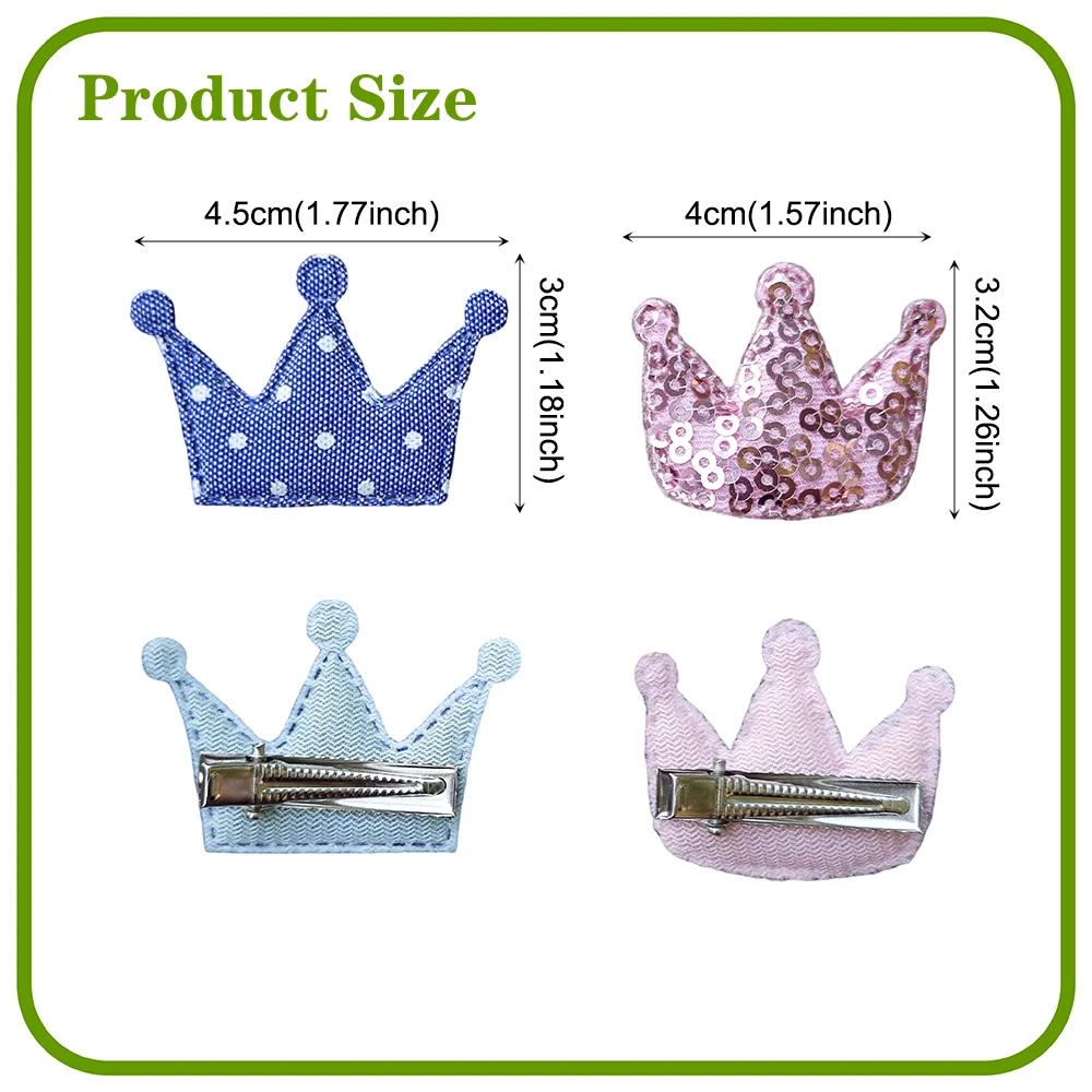 10 Pieces Dog Hair Clips Cute Candy Color Pet Hairpin 10 Different Styles Crown Barrettes For Small Dogs Puppy Hair Accessories