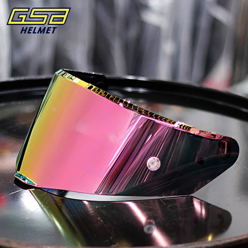 

GSB361 Motorcycle Helmet Lens Day and Night Universal Anti-ultraviolet and Anti-glare Full-face Helmet Color Lens Helmet Visor