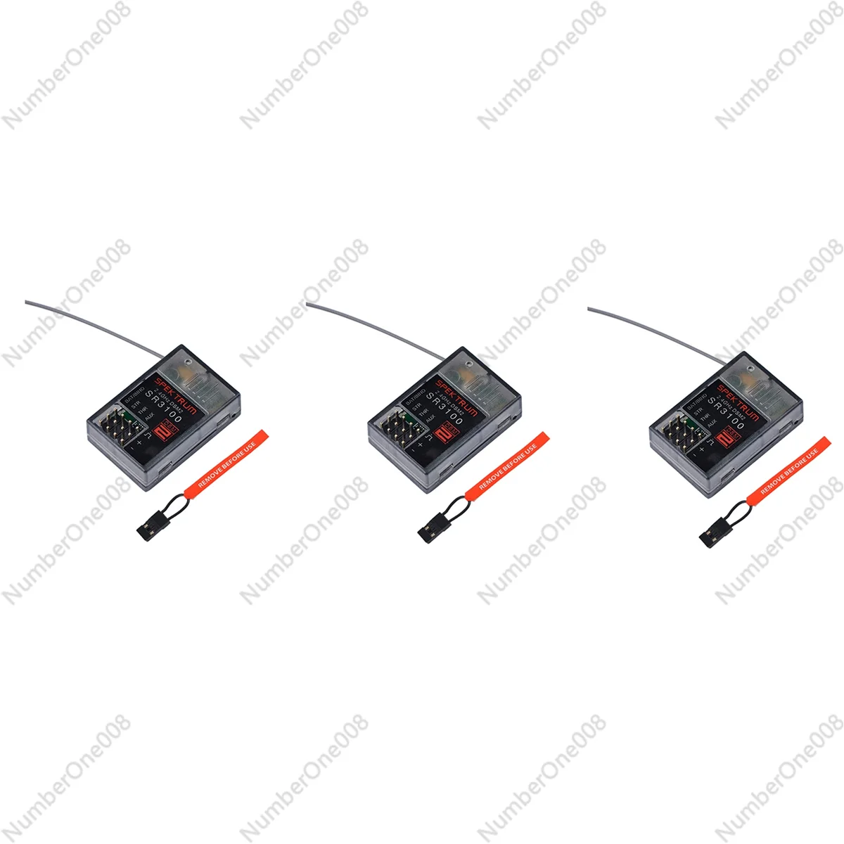 

3X 2.4GHz Spektrum SR3100 DSM2 3 Channel Surface DSM2 Receiver for RC CAR RC BOAT