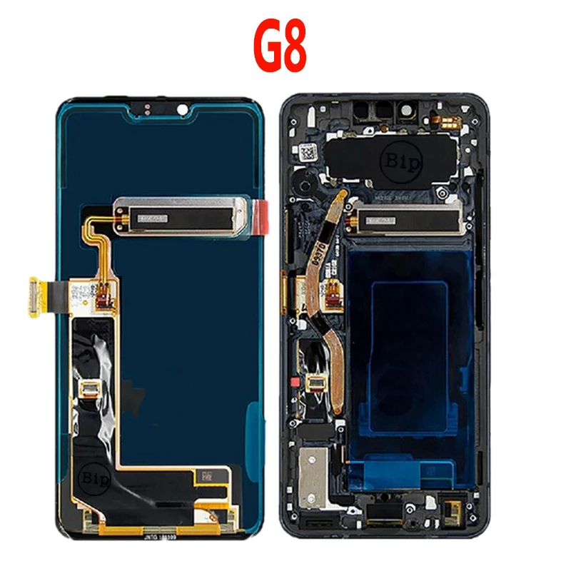 For LG G8X G8S LCD Display Touch Screen Digitizer Assembly G8S ThinQ G8X LCD With Fingerprint Replacement Parts